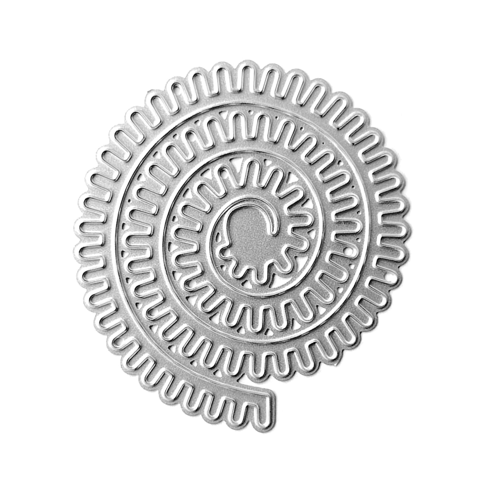 Oxxggkao Curly Flower Metal Cutting Dies Scrapbooking Stencil Die Cuts Card Embossing Photo Album Template Mold Decoration Metal Cutting Dies for Card Making