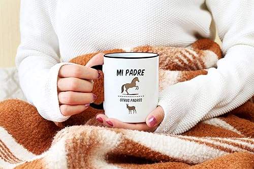 Miniatura 5 de Casitika Regalos para Papa. Tazas para Café de Dia de los Padres. Taza de café de 11 oz para el Día del Padre en español. Tazas para papá latino