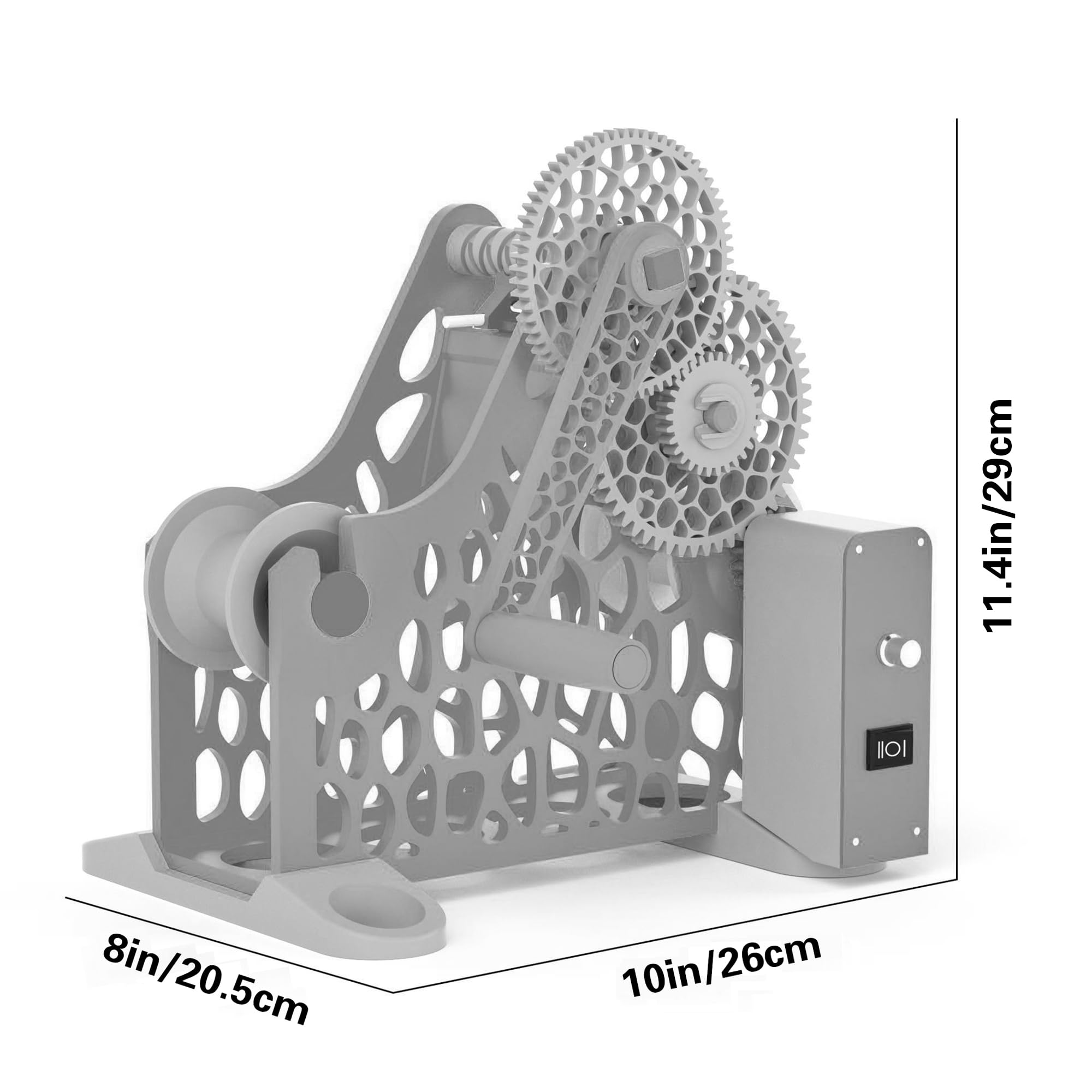 Automatyczny zwijacz filamentu 3D z inteligentnym startem i zatrzymaniem, elektryczny zwijacz szpuli do schludnego prowadzenia drutu w zastosowaniach druku 3D i spawania