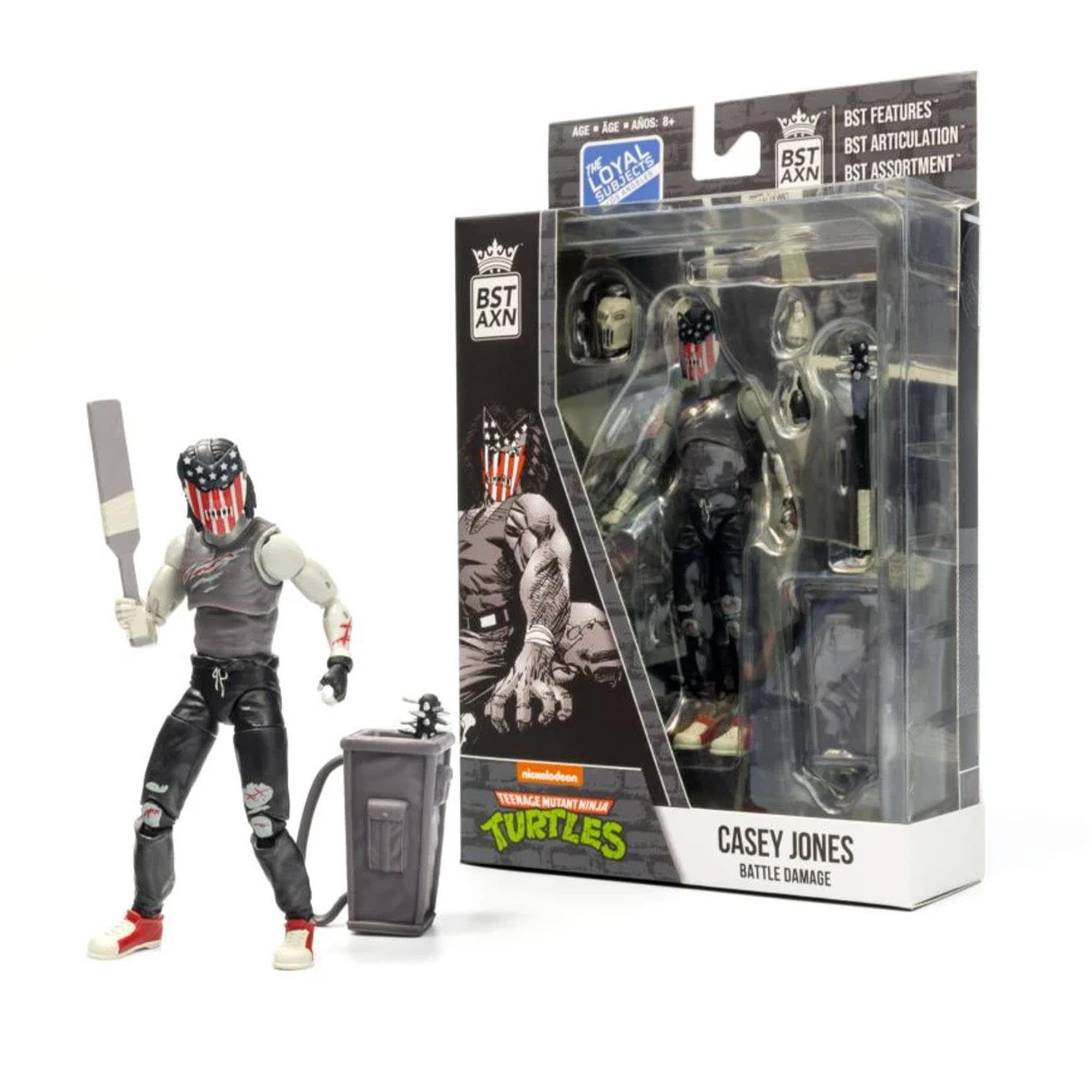 Amazon.com: Teenage Mutant Ninja Turtles BST AXN | Casey Jones