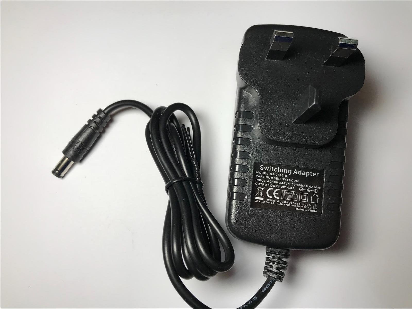 UK Replacement for 5V 3.0A DC5V DATAWIND AC Adaptor WQ-0530 Vensmile i10 MINI PC