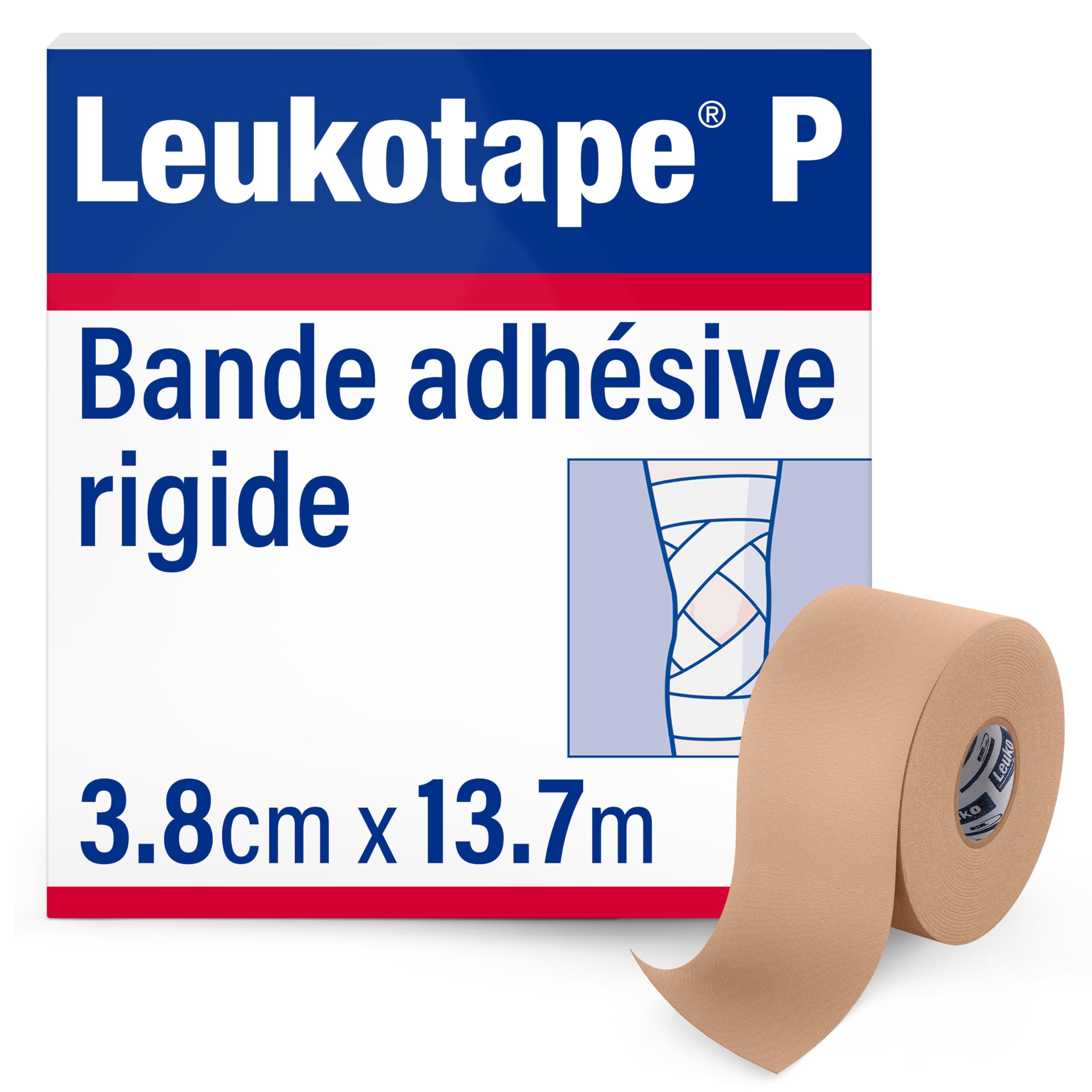 Bsn - Leukotape P Sportstape 1,​5 Pouces X 15 Yards