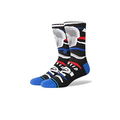 Stance Faxed Embiid Crew Cut Socks Shoes Black
