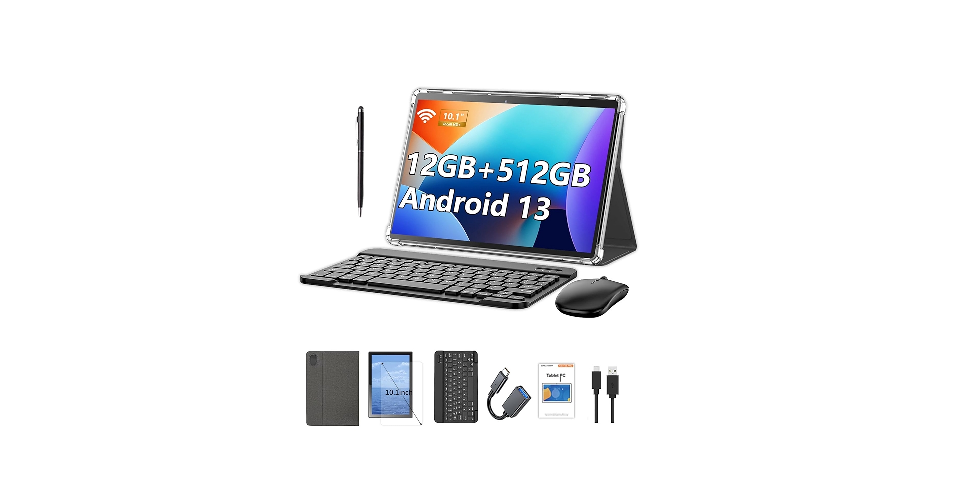 CRELANDER 10.1インチ Androidタブレット 本体 Amazon.com : Crelander 10.1 inch Android 13 Tablet, 2 in 1