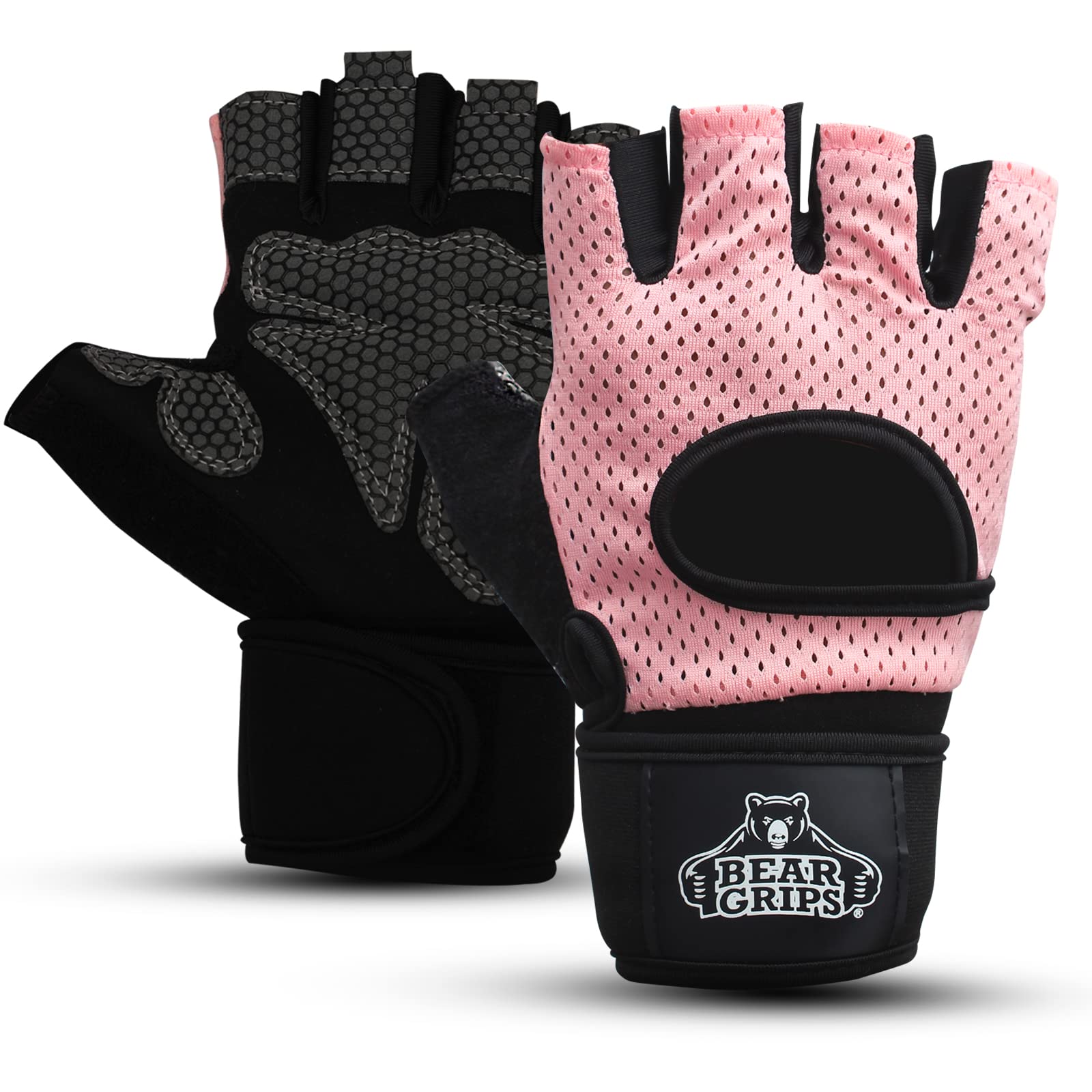 Bear Grips Weight Lifting Gloves For Men And Women Half