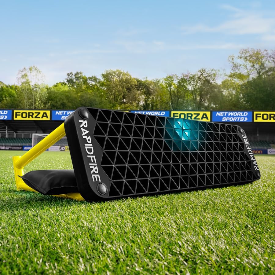 FORZA METIS x RapidFire Interactive Wave Rebound Boards | Reaction Soccer Training Equipment with App-Enabled Lights - Improve Speed, Agility, and Ball Control