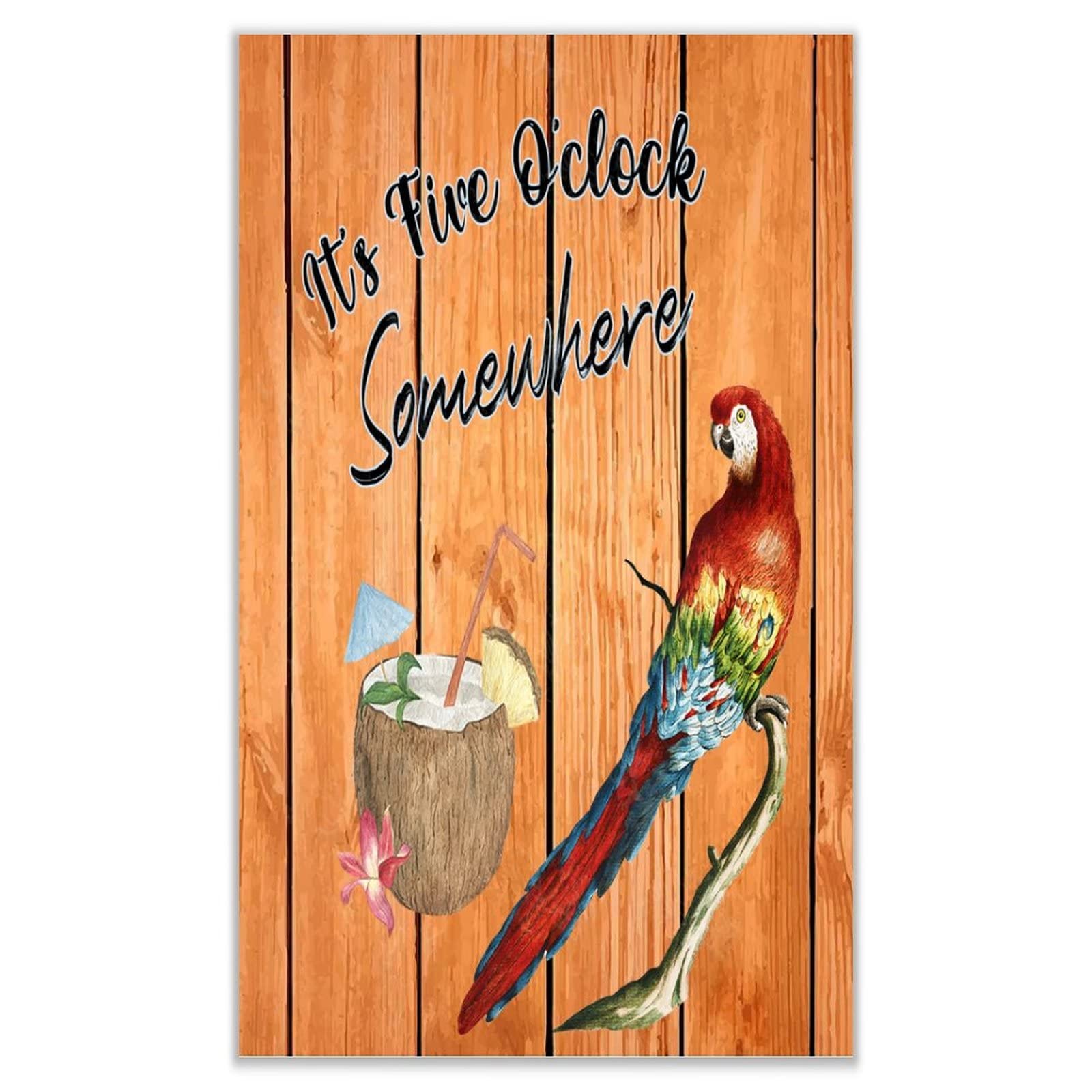 Plaque murale en bois personnalisée pour une cuisine conviviale au style bistrot