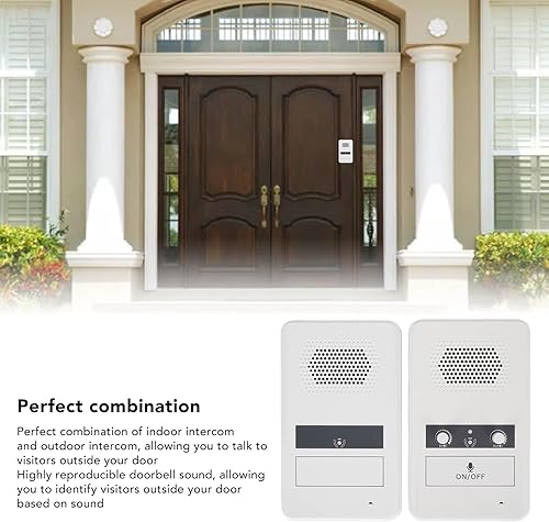 Miniatura 3 de Intercomunicadores inalámbricos para el hogar, sistema de intercomunicación de casa de largo alcance de 656 pies, intercomunicador de habitación a
