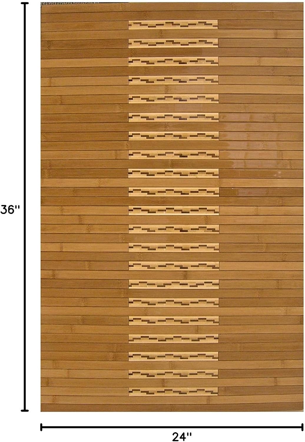 Anji Mountain Bath Mat Kitchen and Bathmat, 2 ft x 3 ft, Natural