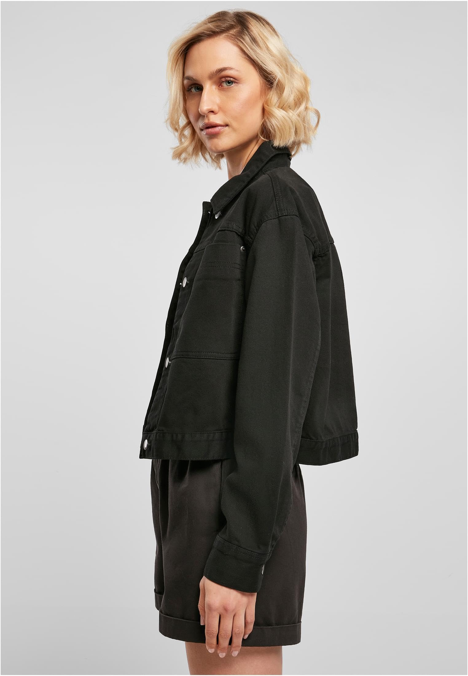 Urban Classics Damen Ladies Short Boxy Worker Jacket