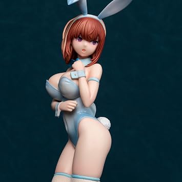 Black Bunny Aoi White Bunny Summer Bud Figure, Beautiful Girl Original Anime Two-dimensional Figure Exposed Big Tits Hot Girl Bikini Swimsuit Girl Anime Character Statue Boxed Figurine Height