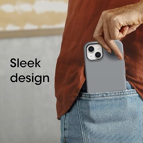 Miniatura 7 de OtterBox Symmetry Series - Funda para iPhone 13 (solo con paño de limpieza, embalaje no minorista), color gris resiliencia