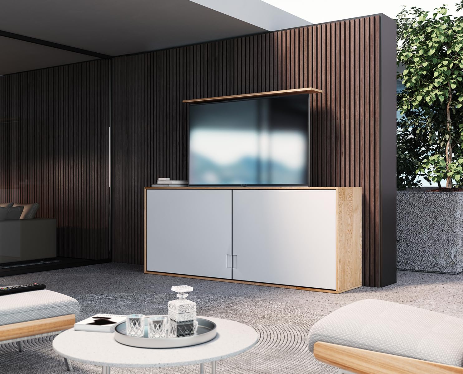Mounting TV Elevatore Murale HP63-2AL Smart Home - Dettaglio