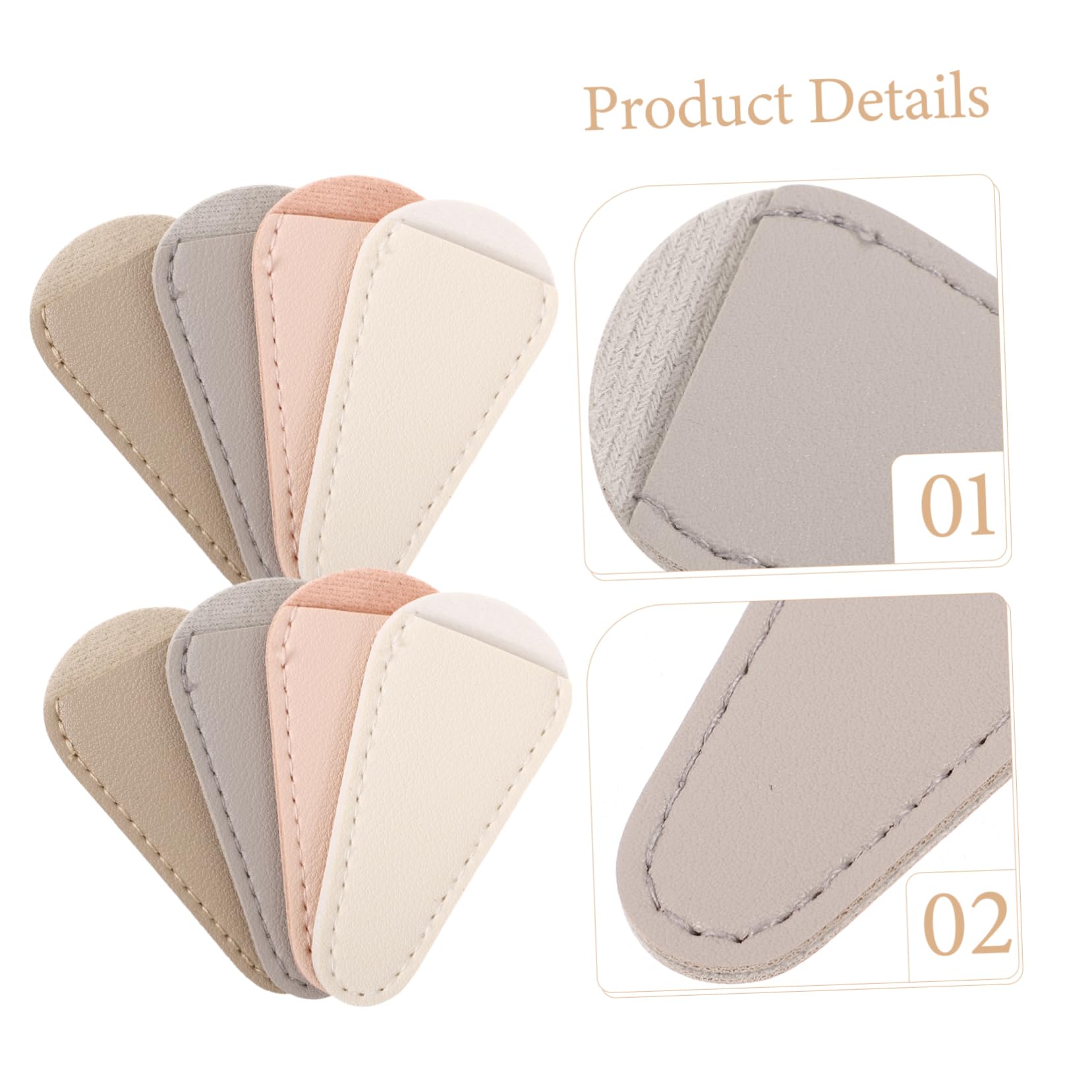 Ipetboom 3sets Protective Cuticle Scissor Nipper Covers Stylish Manicure Tool Holders 4pcs*3