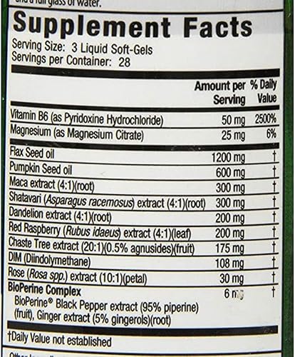 Miniatura 2 de Irwin Naturals Equilibrio hormonal de alivio menstrual, paquete de 84 cápsulas blandas líquidas con una pastillera