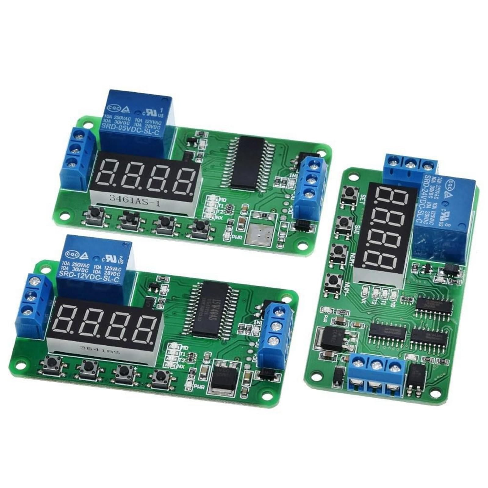 1 szt. CE030 DC 5 V 12 V 24 V wielofunkcyjny przekaźnik opóźnienia przełącznik czasowy moduł włączania/wyłączania (CE030 24V)