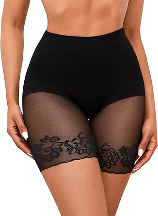 Shorty Ventre Plat H&Nathalie, Blanc, Taille XL, Neuf Avec étiquettes, Matière Polyamide