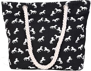 Minetom Donna Borsa Da Spiaggia Mare Borse A Con Stampa A Spalla Bags