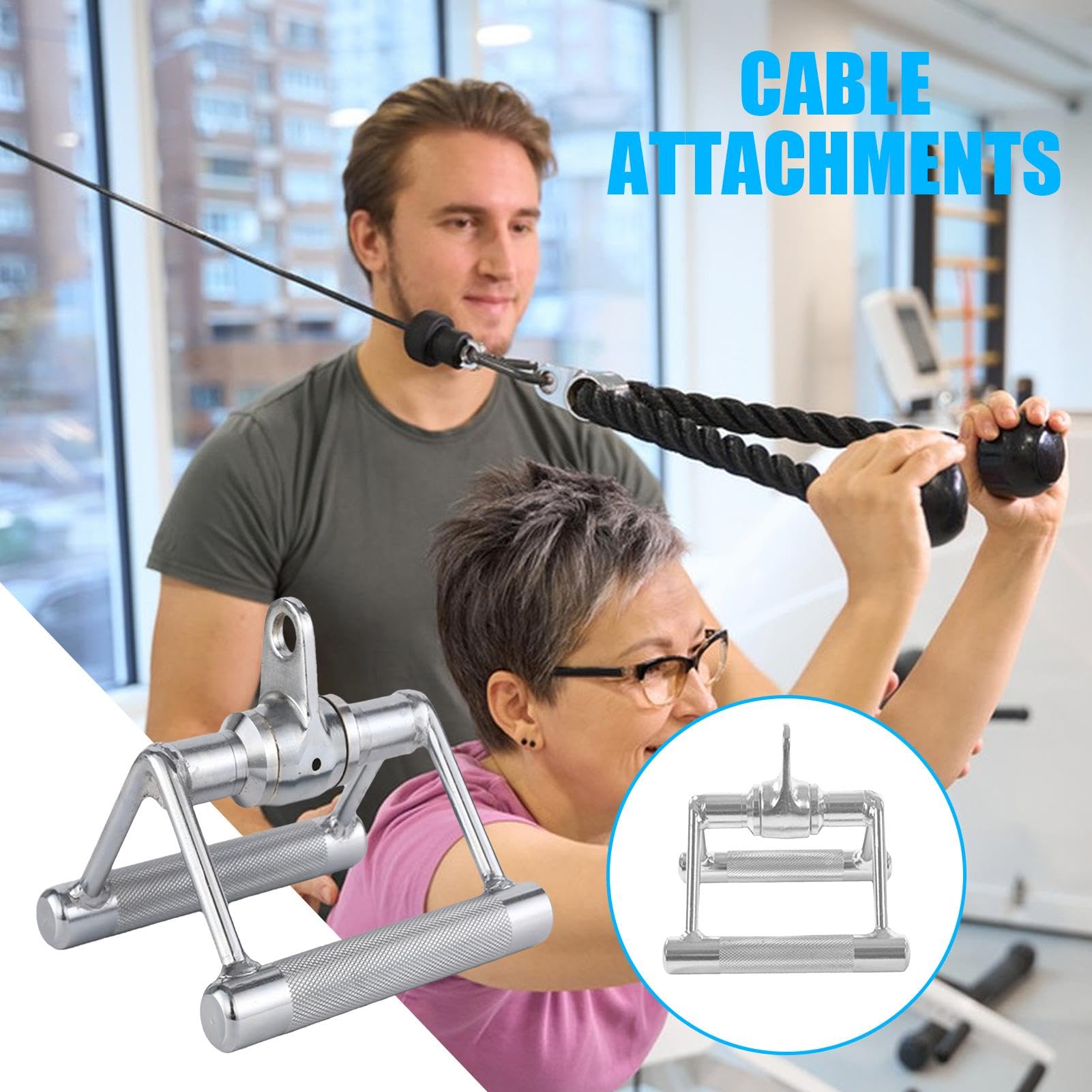 Amazon.co.jp: ケーブル マシン プレス ダウン ハンドル