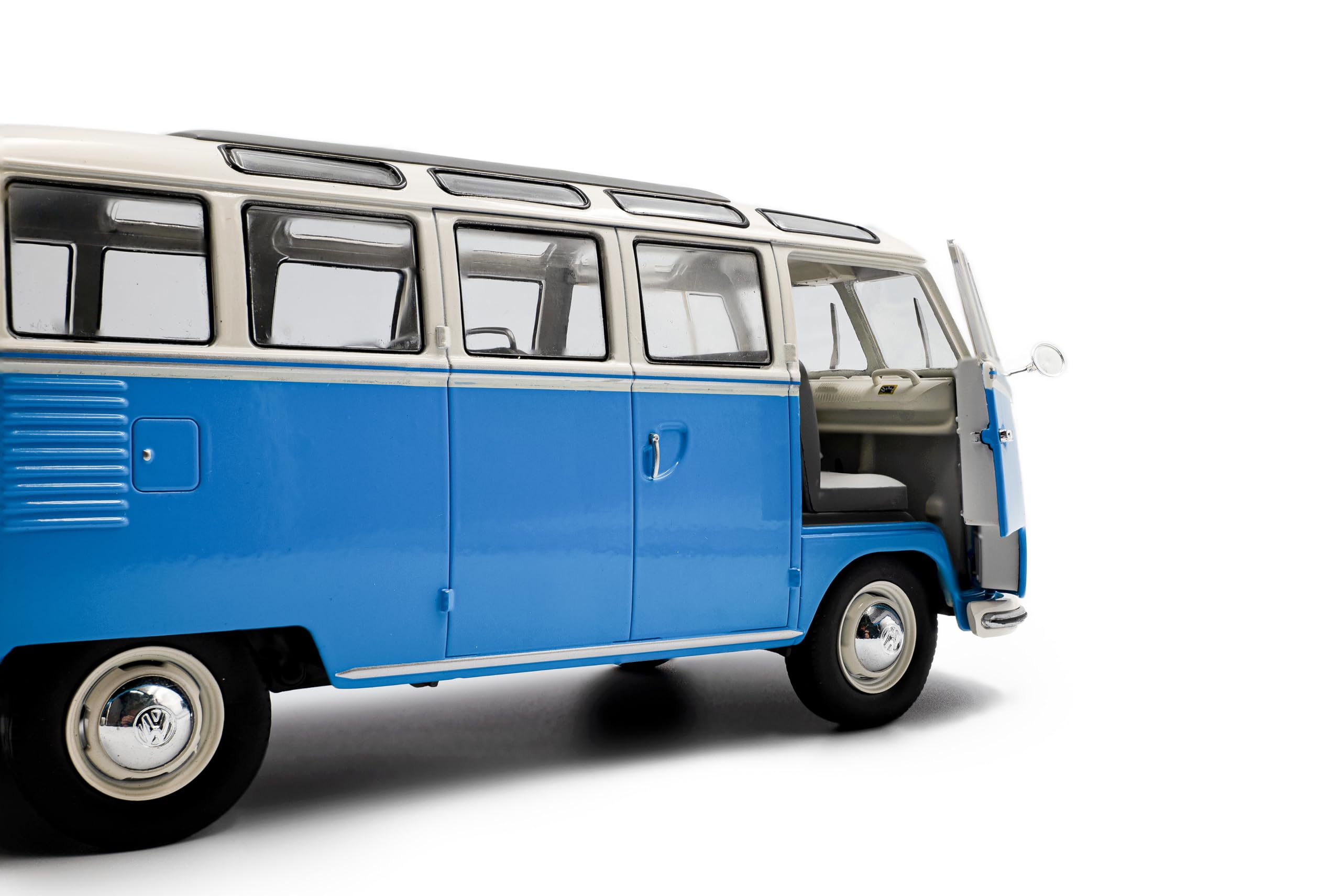 Solido 1:18 VW T1 21 Windows b. blau/weiß