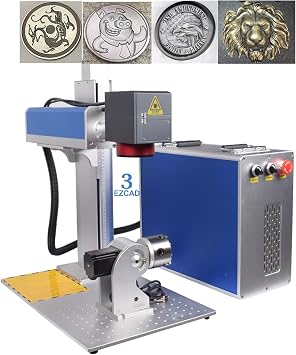 US STOCK Ovsuqu JPT MOPA 100W0.874mW output 2.5D Relief engraving cutting on metal 110x110mm lens EZCAD3 software Fiber laser marking for deep engraver OD7+ goggles