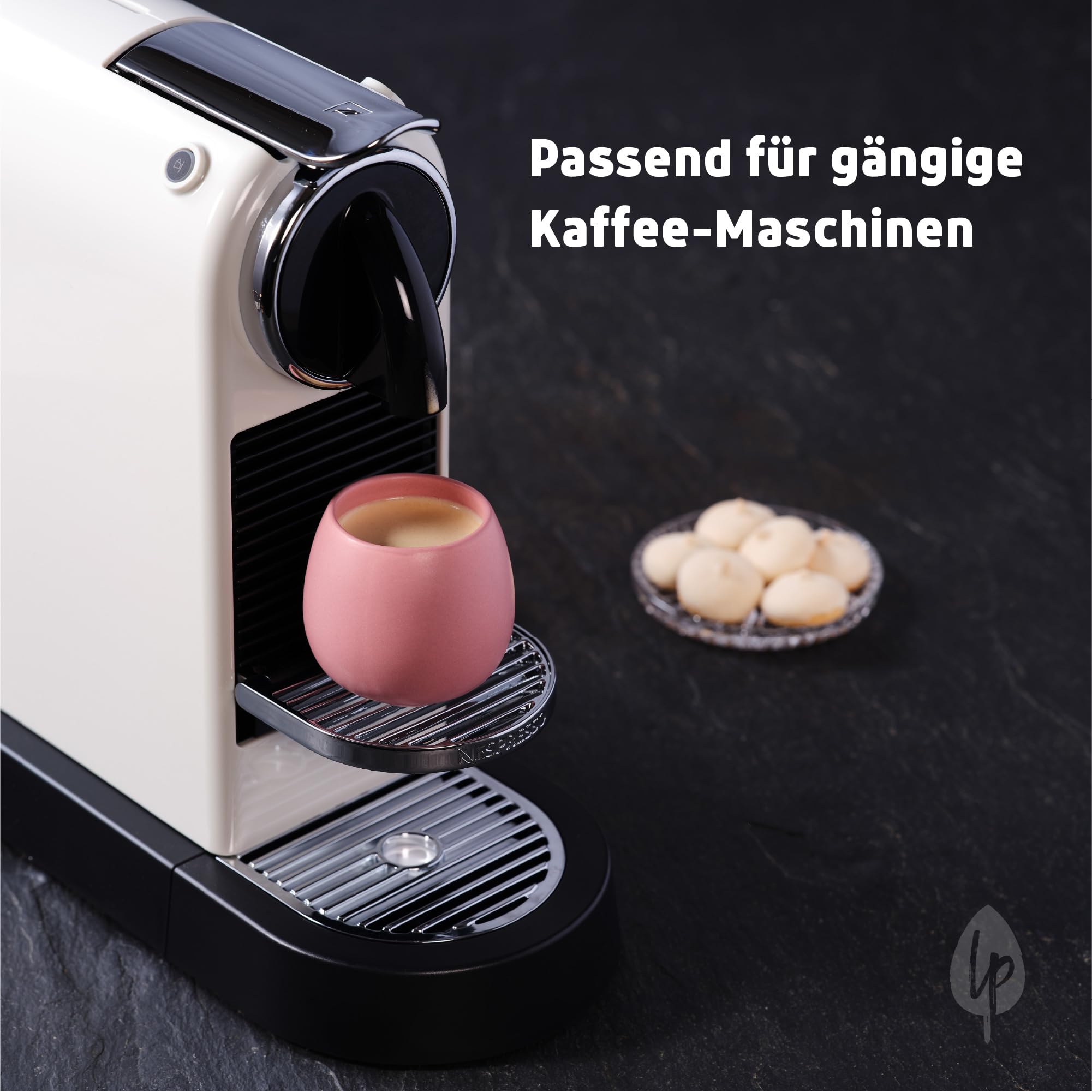 Landpark Espressotassen Mix (6 x 70ml) – Keramik, Handmade, Coffee Cup, 6er Set