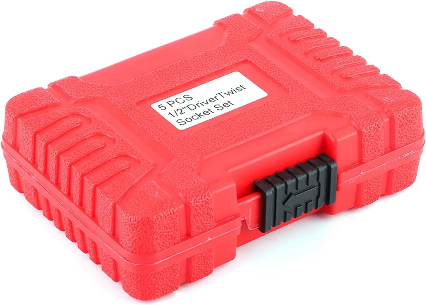 AMAKO Lug Nut Extractor Set:Damaged Nut Lock Remover,with 1/2in Drive Size,for Stubborn Lug Nuts,Sturdy and Durable,5Pcs