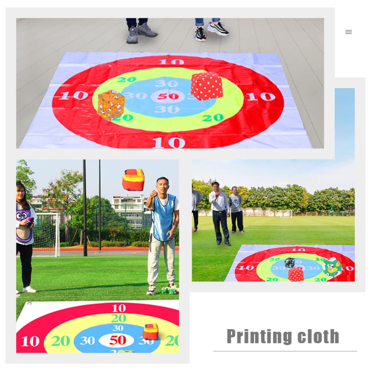 1 pz Outdoor Lancio Gioco Sandbag Target Board Divertente Giocattolo per Incoraggiare Sport Interazione Famiglia Design Leggero per Attività All'aperto
