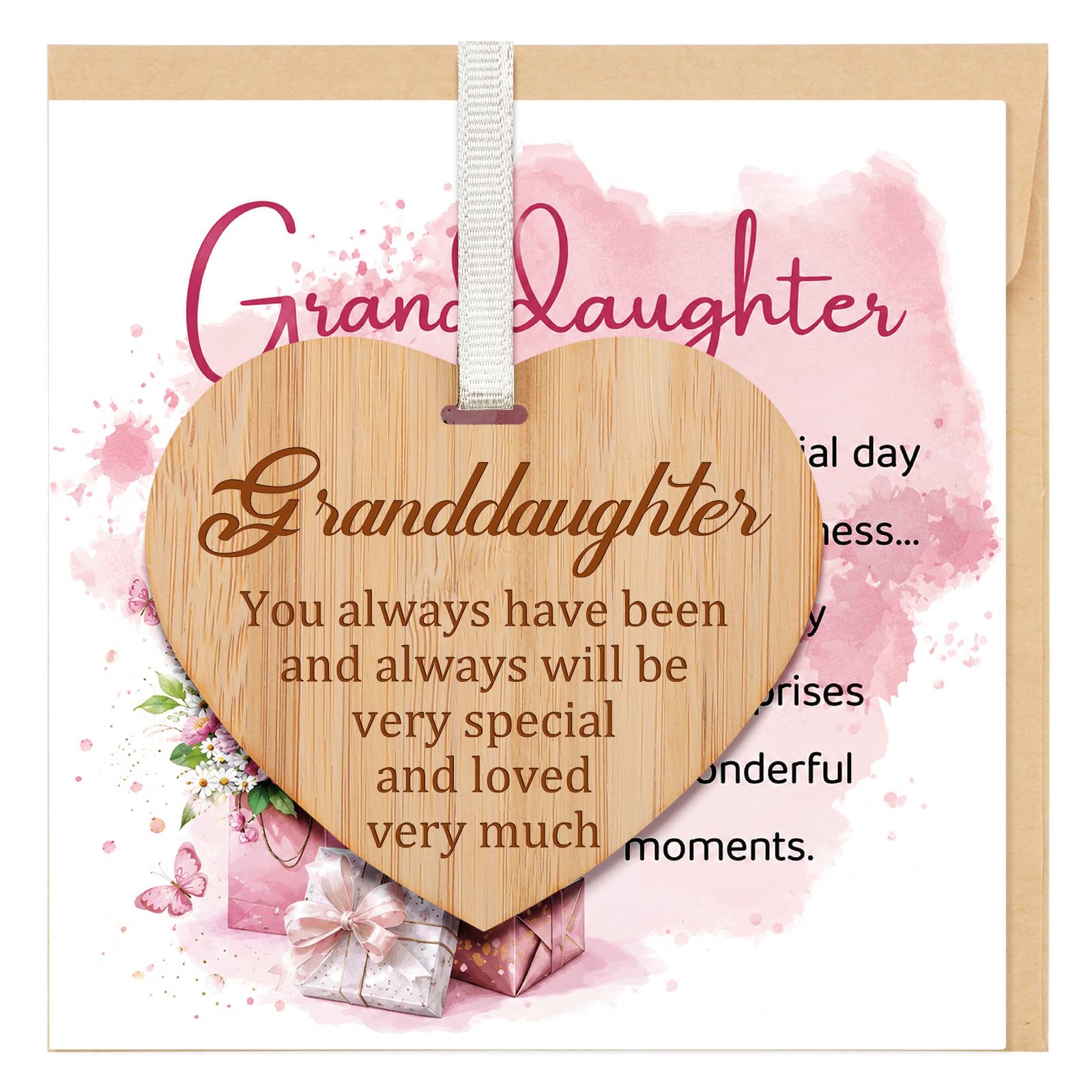 TheGiffter Granddaughter Birthday Cards,Great Granddaughter Birthday Gift