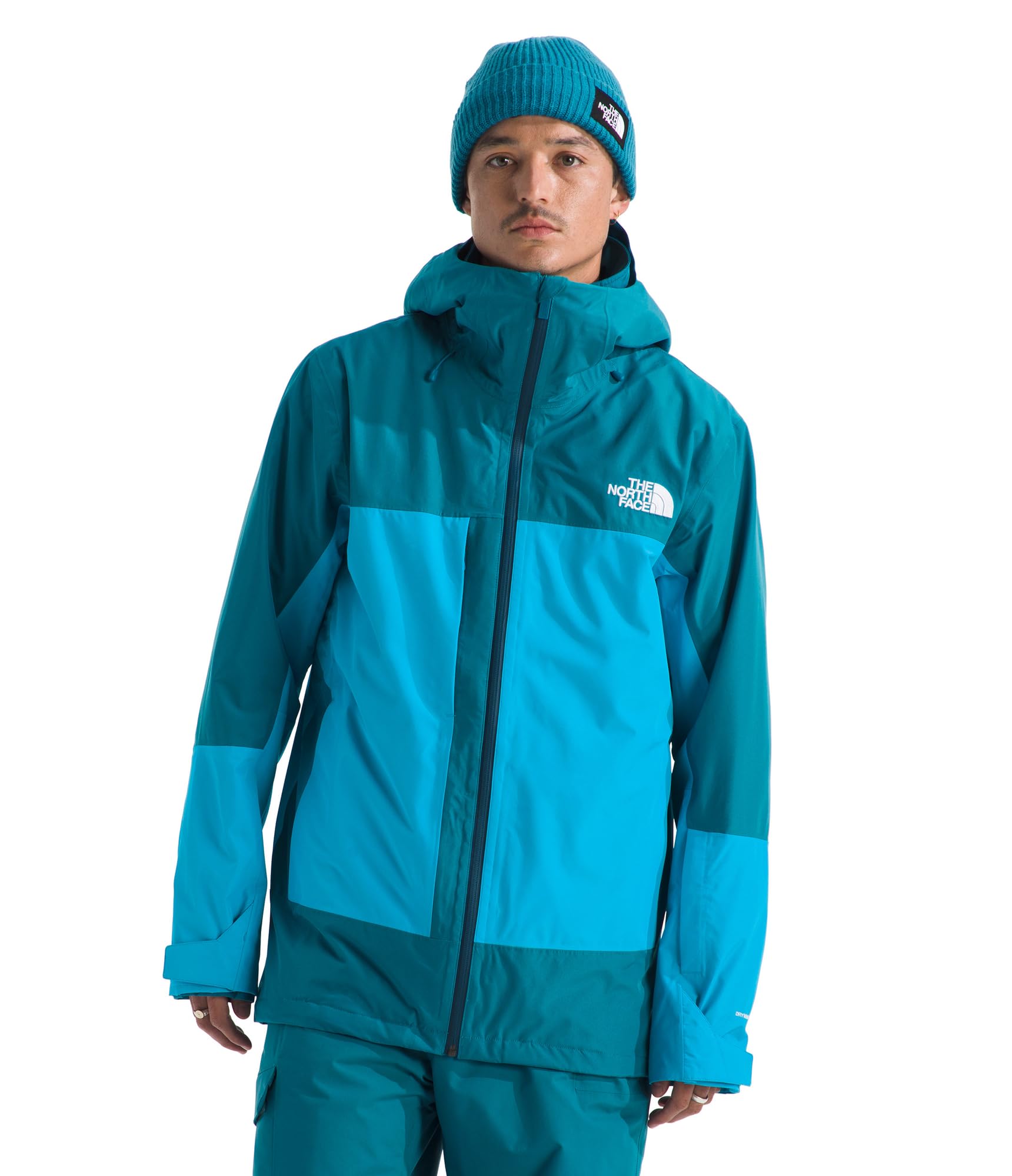 THE NORTH FACE Men's Thermoball Eco Snow Triclimate Waterproof Insulated Ski Jacket | Helmet Compatible, Powder Skirt