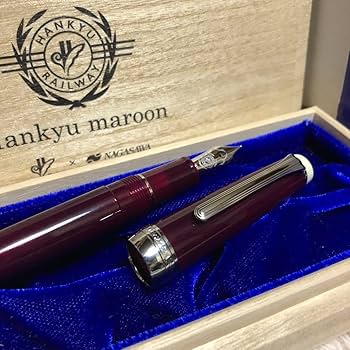 ☆限定 新品未使用 セーラー 万年筆 阪急電車オリジナル 阪急マルーン ニブF☆ Amazon | 限定 セーラー 万年筆 阪急電車オリジナル 阪急