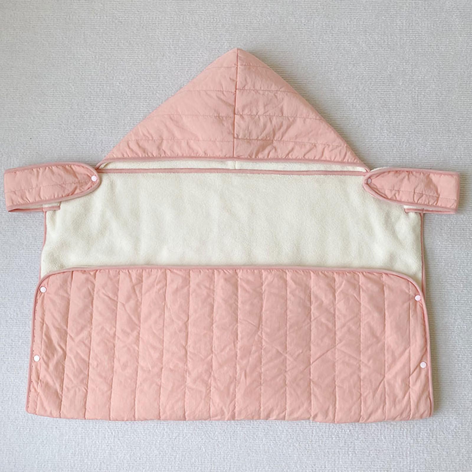 Coperta del bambino capispalla coperta passeggino asciugamano con cappuccio corallo pile sonno bambini attrezzatura da viaggio coperta bambino coperta ragazza per neonati mussola unisex