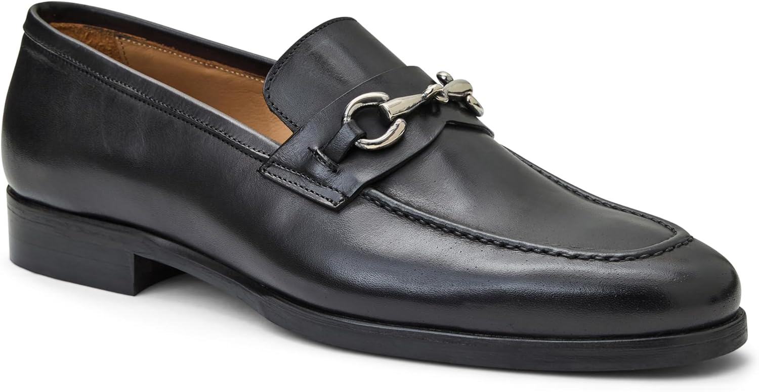 Bruno Magli Mens Presley Bit Loafer - Classic Style