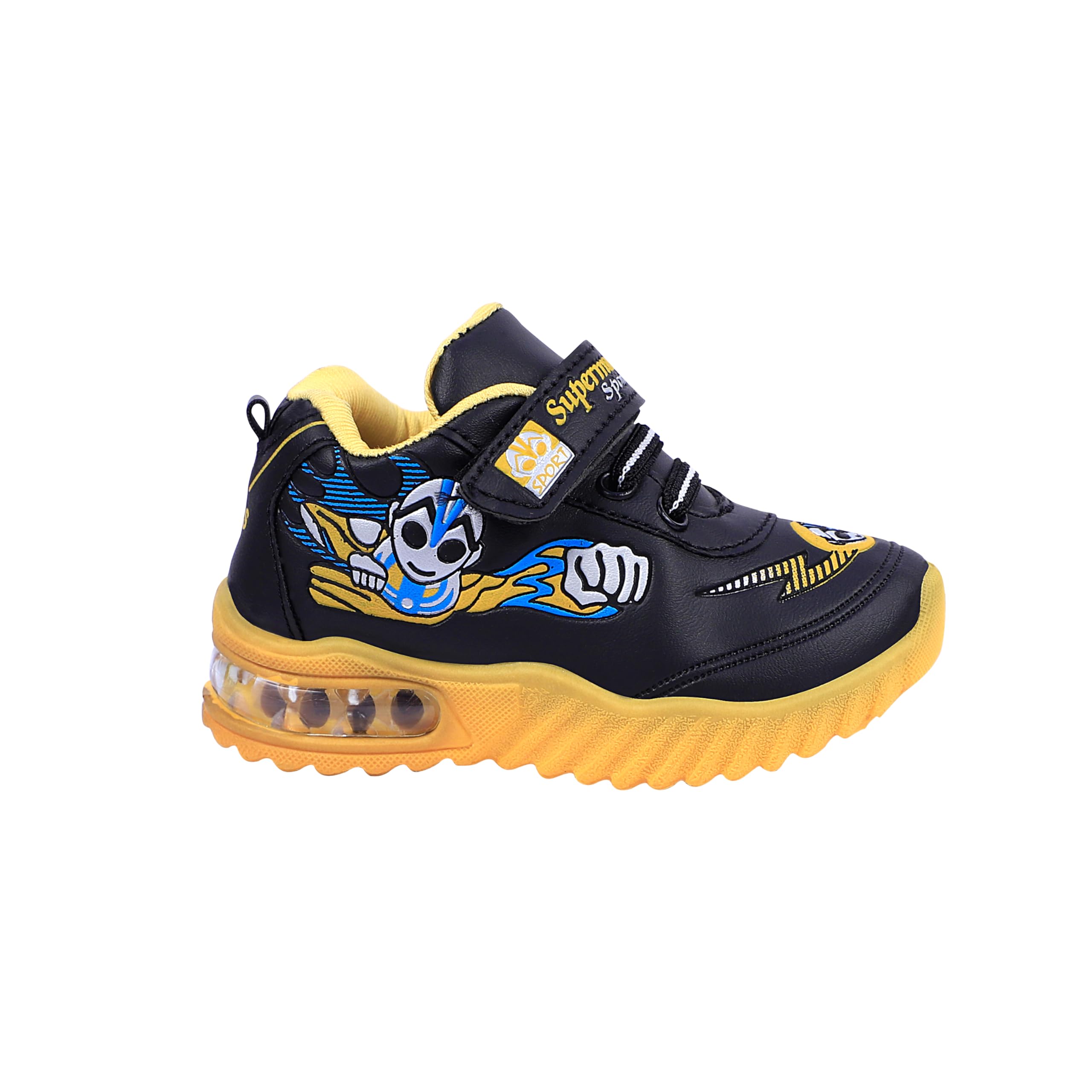 APTUS LIGHT-103 Kids Running Lightening Shoes | PVC Sole with Upper Rexin | Sports Shoes for Kids (3 Y) (B0DDQBR8BM) Amazon Price History, Amazon Price Tracker