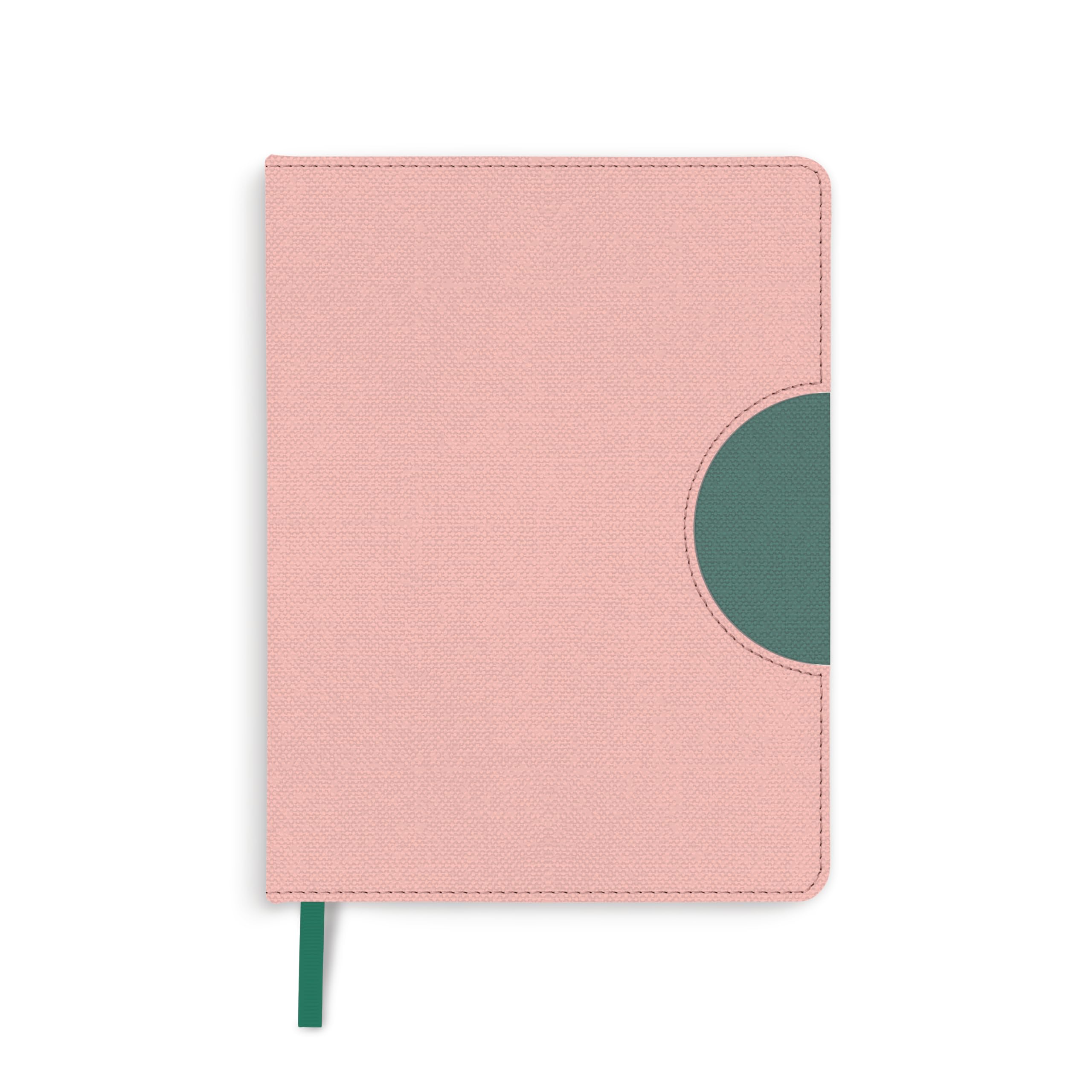 Carnet avec support téléphone portable et carnet ligné rose corail
