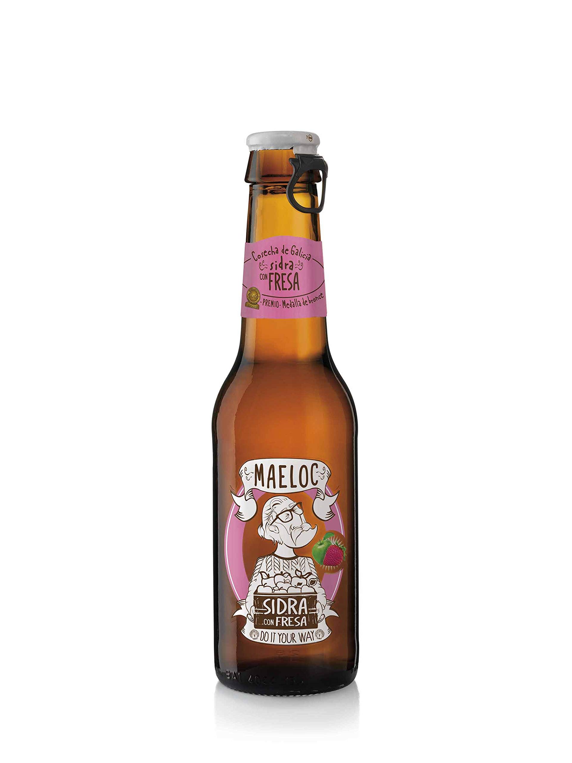 Maeloc Sidra con Fresa - 24 botellas x 200 ml