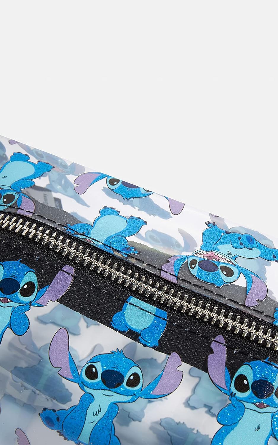 Skinnydip Makeup Bag/Pencil Case - Skinnydip Gift, Clear Travel Makeup Bag, Easy Glide Zipper (Disney Stitch Makeup Bag) - Image 5