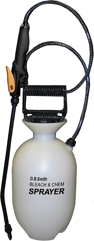 190285 1-Gallon Bleach and Chemical Sprayer for Lawns and Gardens or Cleaning Decks, Siding, and Concrete