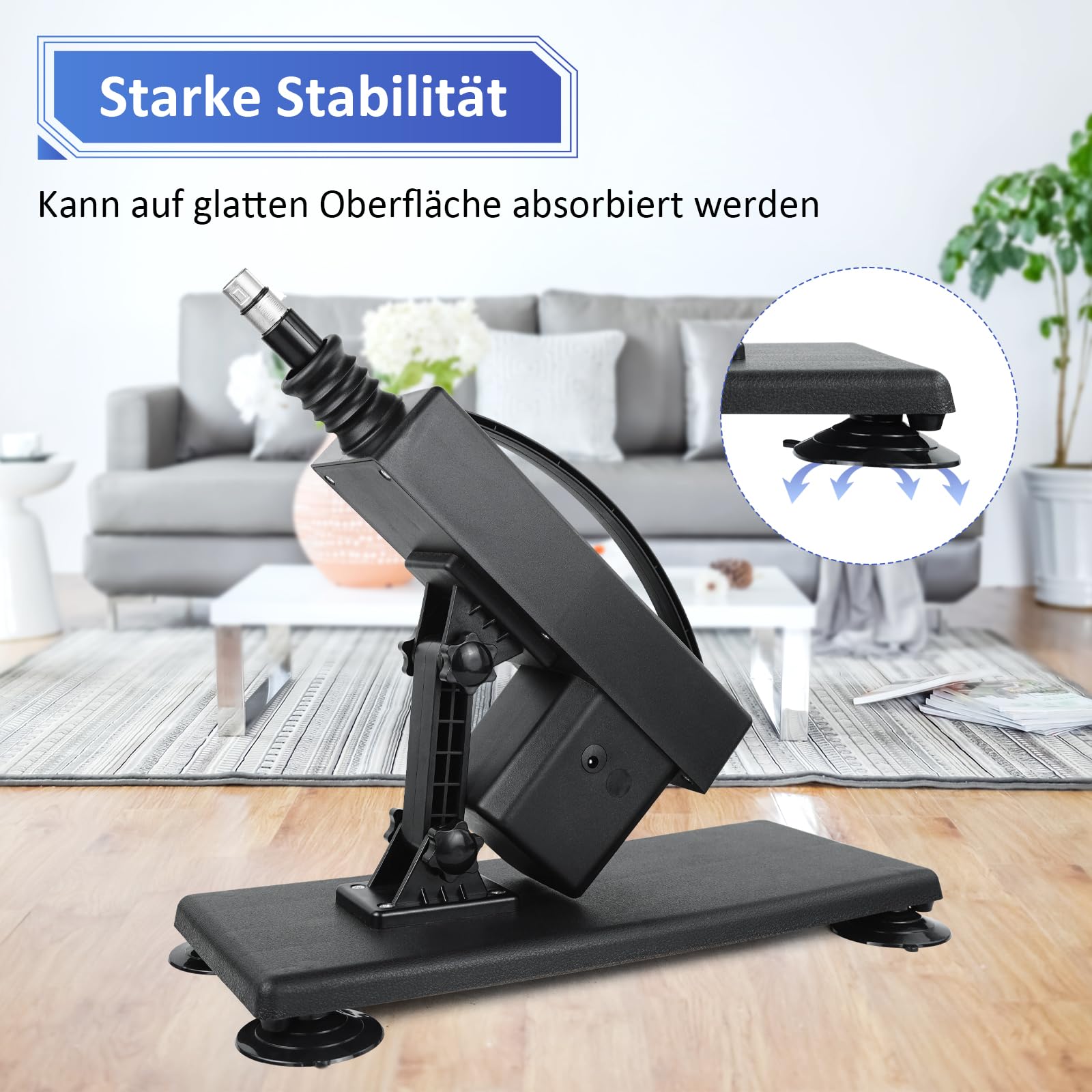 Sexmaschine Fuck Machine Fickle Maschinen & geräte Sexspielzeug für Paare Extrem Sex Masturbations Anal Dildo und Saugnapf-Adapter 6*Dildo Fickmaschine für Frauen Männer (Matte-black)