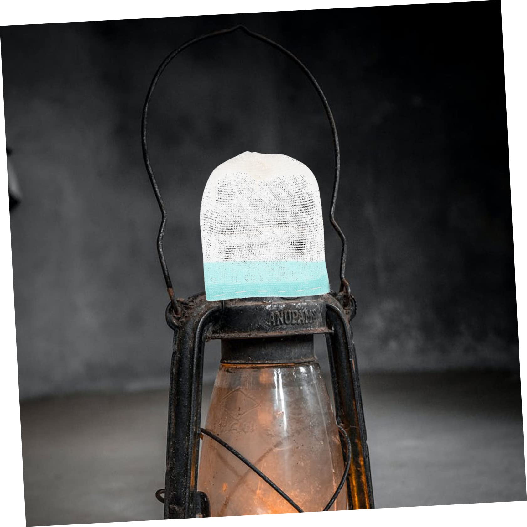 Ciieeo 2sets 12pcs Shaped Gas Lamp Wick Covers Oil Lamp Accessories for Outdoor Camping Picnics Lightweight Convenient 12pcs*2