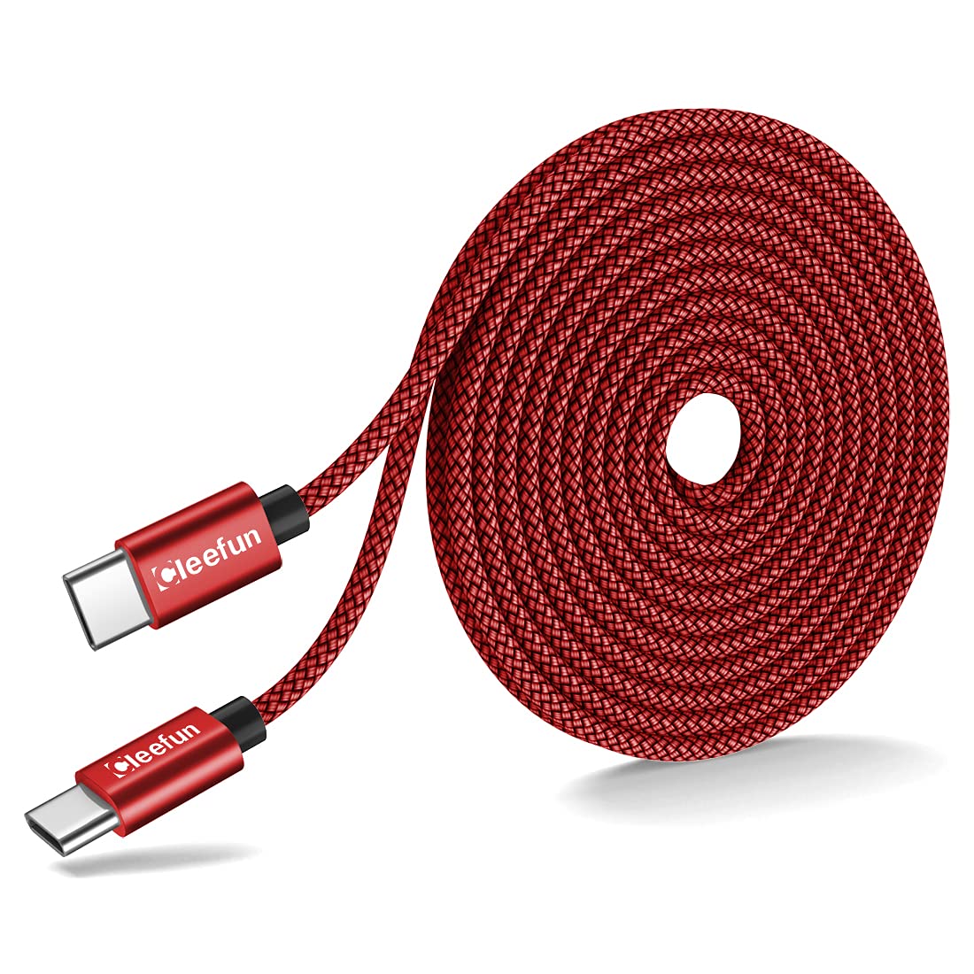 CLEEFUN 5m Cavo USB C a USB C Lungo, PD 60W Ricarica Rapida Cavo USB Type C per Samsung Galaxy S21 S20 S22 Ultra/Plus Note 20 10, A70 A80 A90, Galaxy Tab, HuaweiMate X Pro, M-oto, S-ony, Pixel, Switch