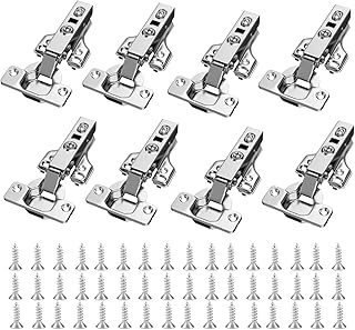 MAX‑EMA Soft Close Cabinet Hinges Removable Full Overlay Cabinet Door Hinges For Kitchen & Bathroom