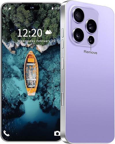 Huness Teléfono celular desbloqueado de 16PROMA X 16+1TB, pantalla HD de 6.99 pulgadas, batería de 7000 mAh, Android 14, desbloqueo de botón de