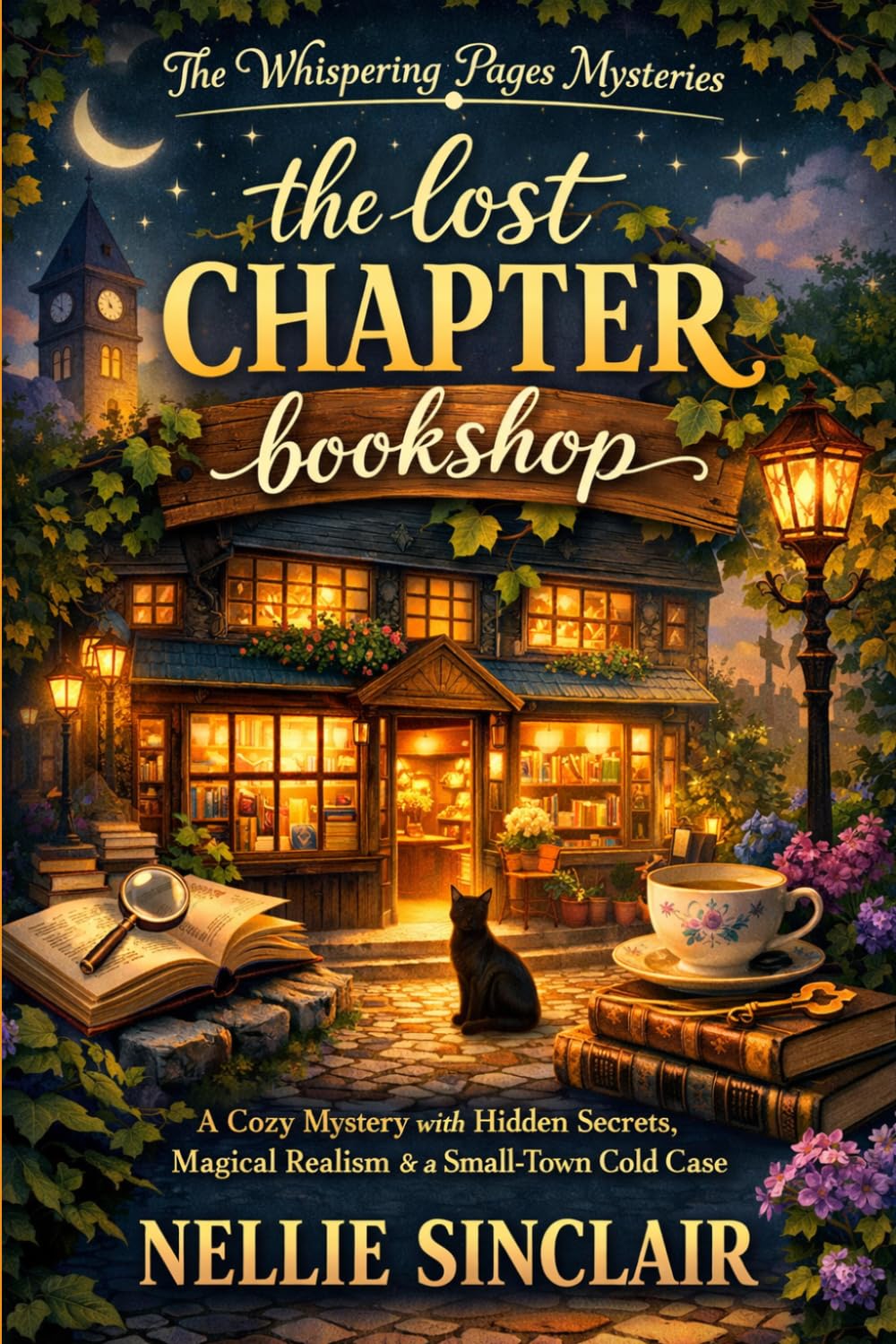 The lost chapter bookshop: A Cozy Mystery with Hidden Secrets, Magical Realism & a Small-Town Cold Case (The Whispering Pages Mysteries)