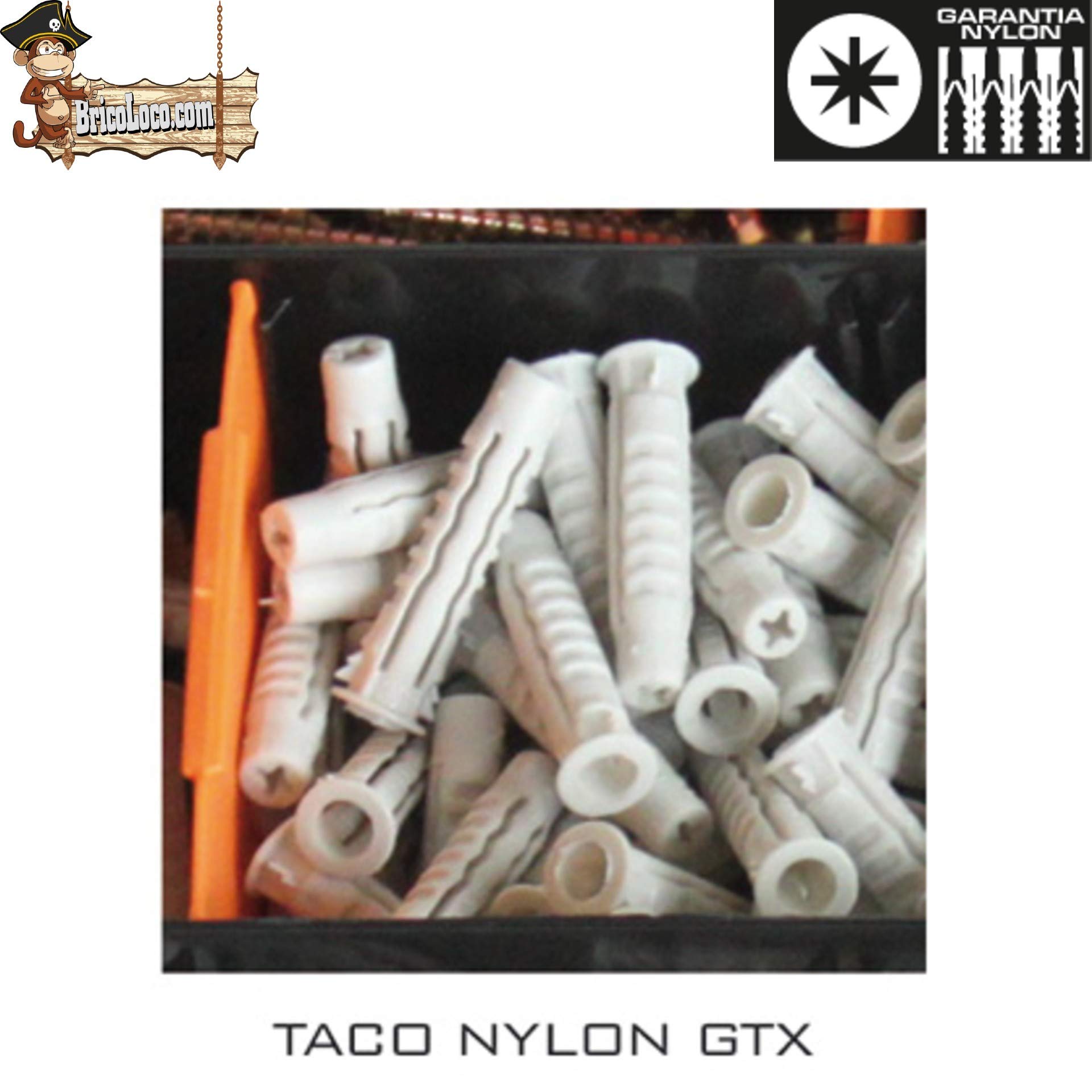 BricoLoco Kit regalo bricolaje. Maletín surtido 554 piezas tornillos, tacos, y brocas + Maletín caja herramientas completo 78 piezas. Todo lo necesario para el bricolaje del hogar.