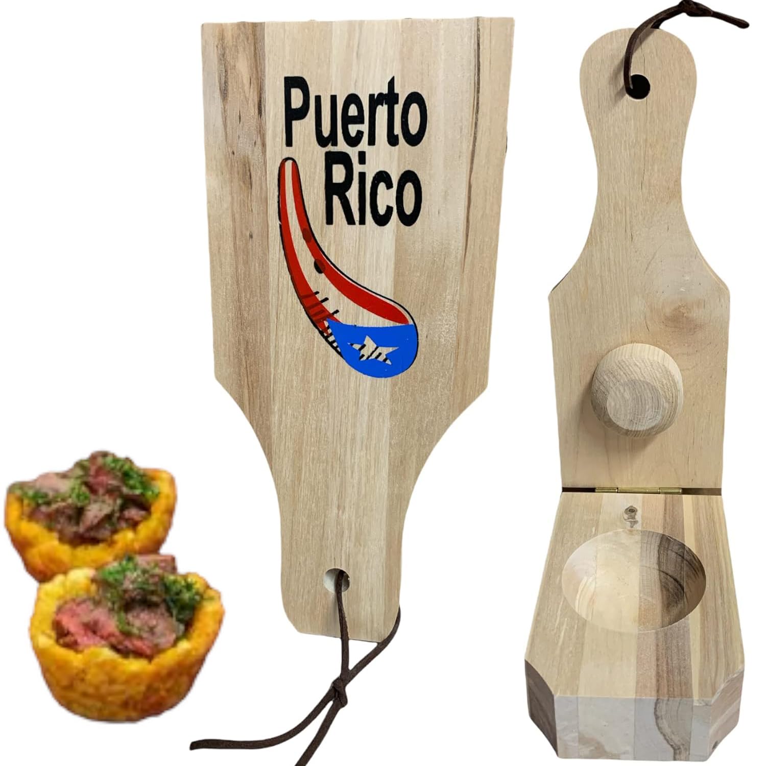 Tostonera Rellena Guiro Puerto Rico