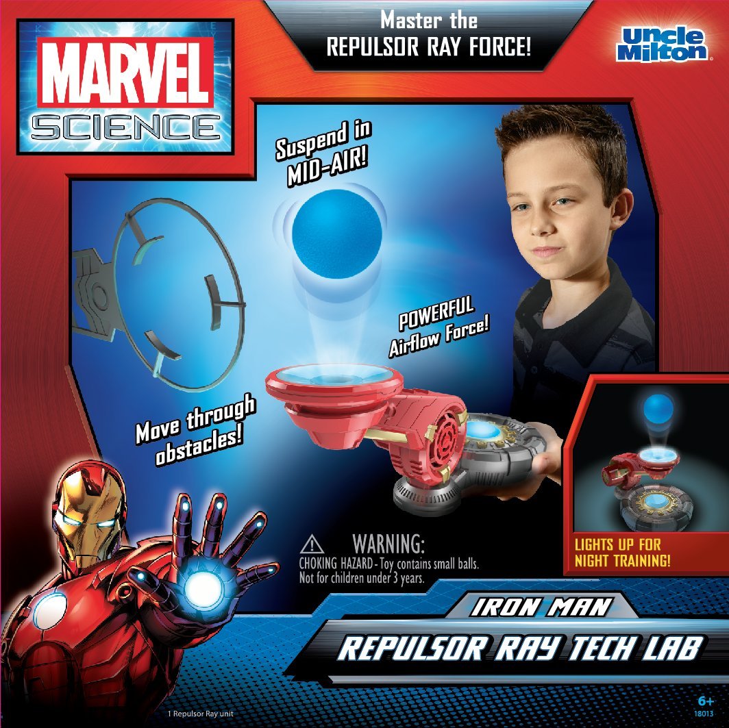 Uncle Milton Marvel Science Iron Man Repulse Ray Tech Lab Kit