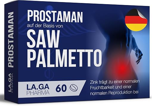 Saw Palm Extract: Prostate Complex Capsules – 60 Tablets Containing: Saw Palmetto Boswellia Pumpkin and Lycopene. Prostate Capsules with: Nettle Pomegranate and Fireweed. Prostate Supplement with Strong