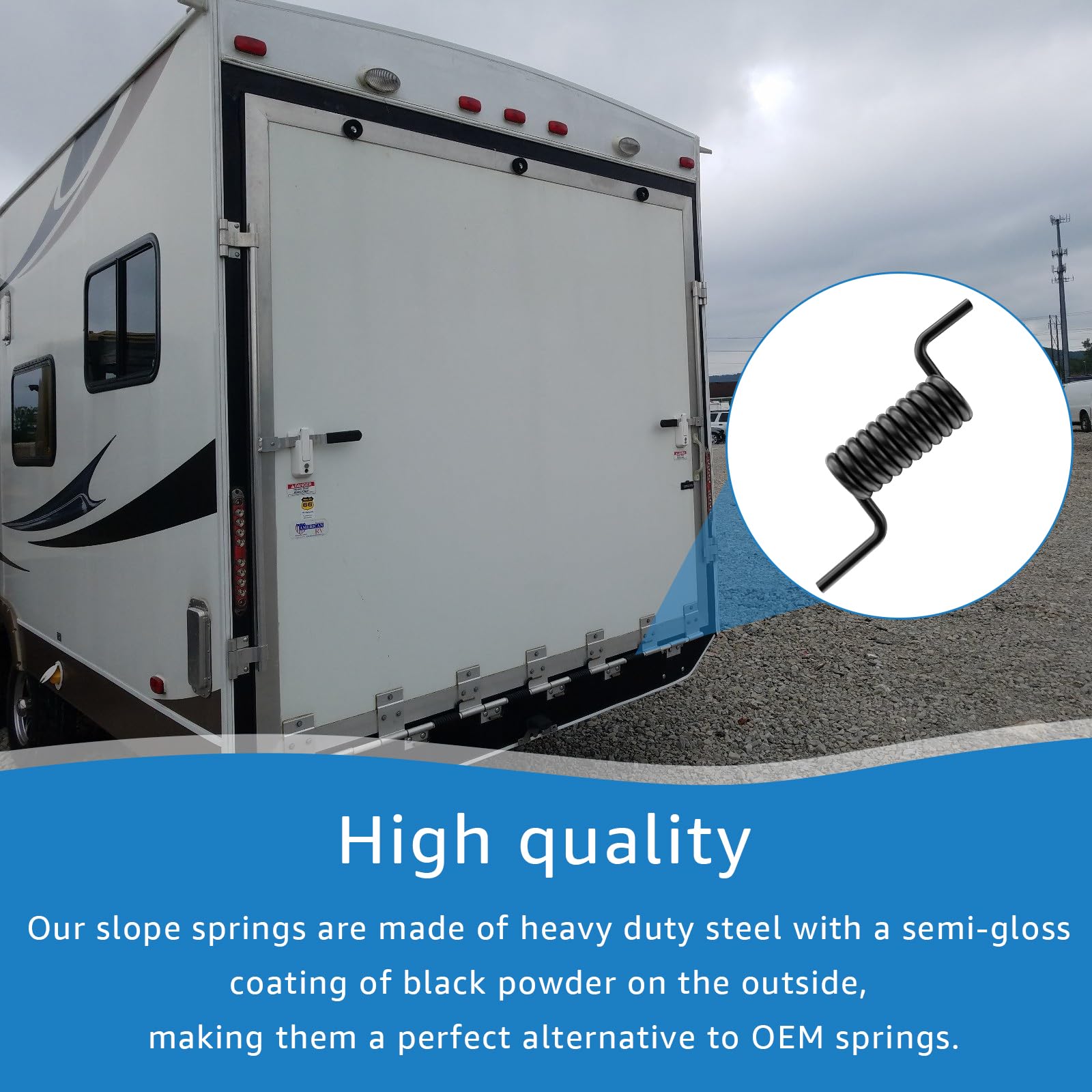 Amazon.com: Wllead 2 PCS 173067 Ramp Door Spring Replacement for Amazon.com: Wllead 2 PCS 173067 Ramp Door Spring Replacement for