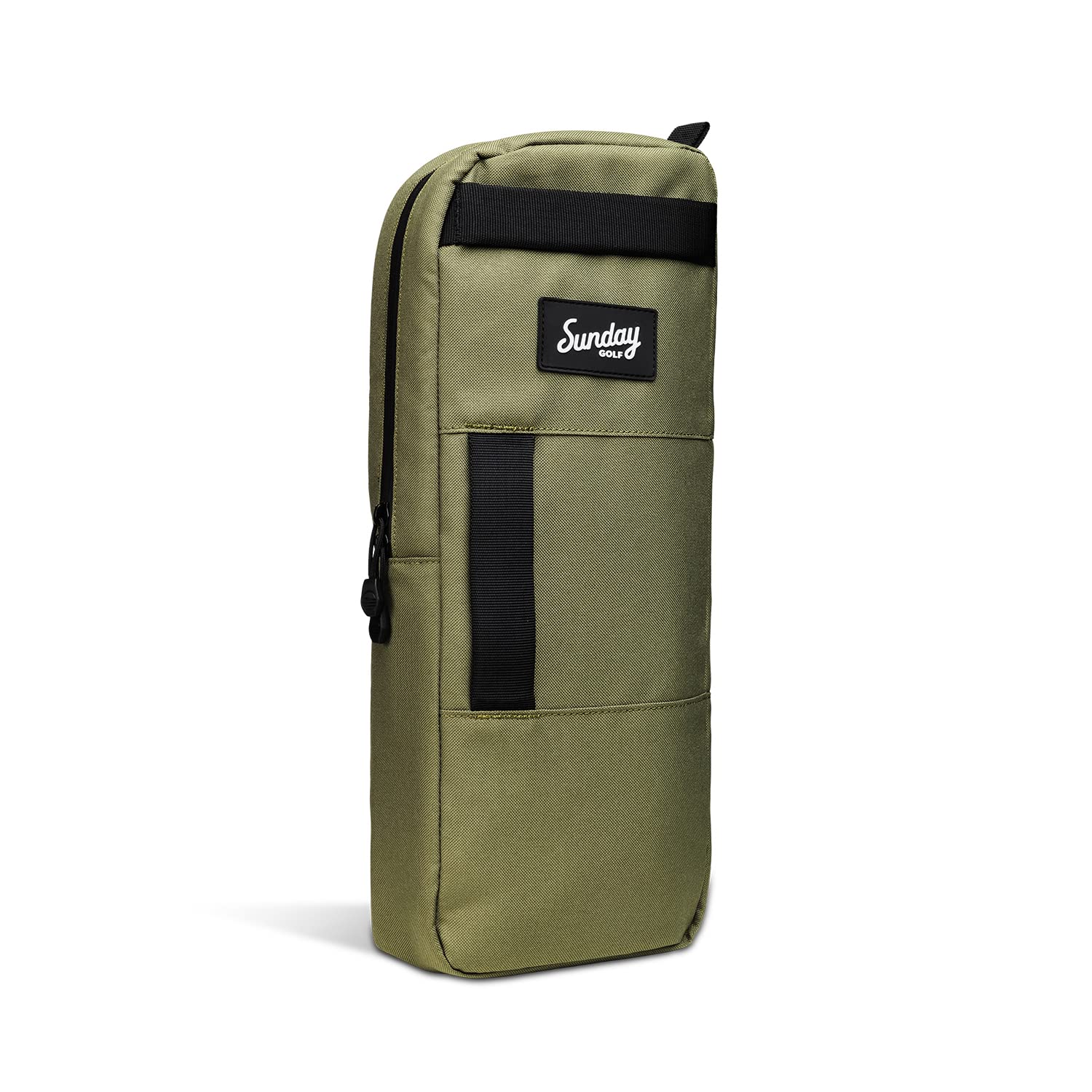 Golf Cooler Bag, Capacity for 7 Cans, Discrete, Water Resistant Zippers, Sleeves for Ice Packs, with 3 Grab Handles by Sunday Golf